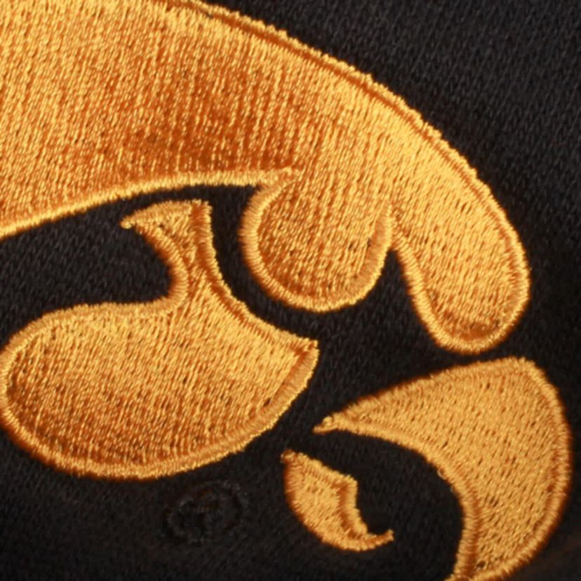 NCAA Iowa Hawkeyes Arched Name Full-Zip Hoodie