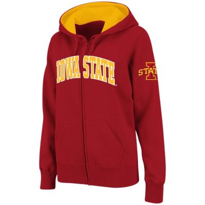 NCAA Iowa State Cyclones Arched Name Full-Zip Hoodie