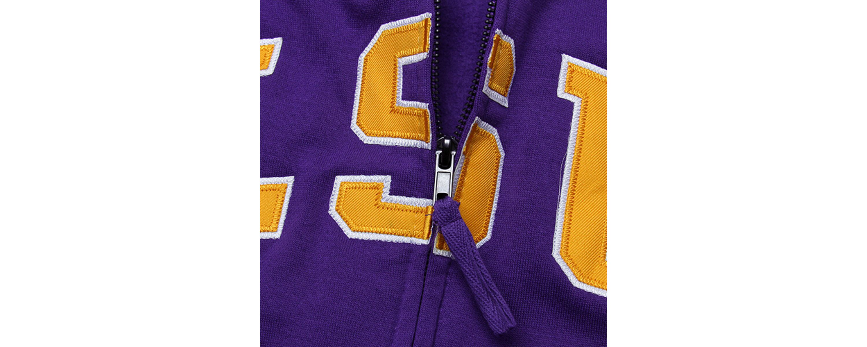 NCAA LSU Tigers Arched Name Full-Zip Hoodie