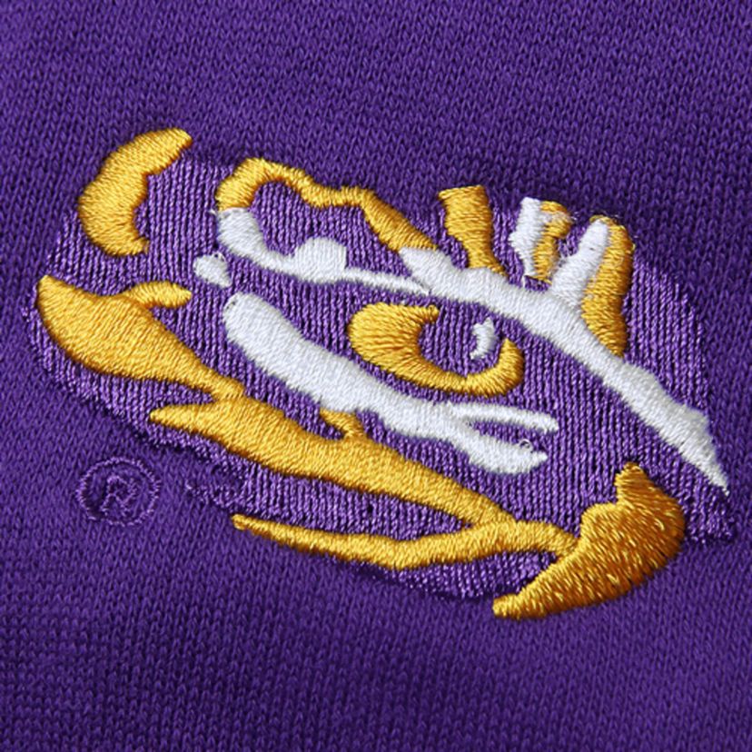NCAA LSU Tigers Arched Name Full-Zip Hoodie