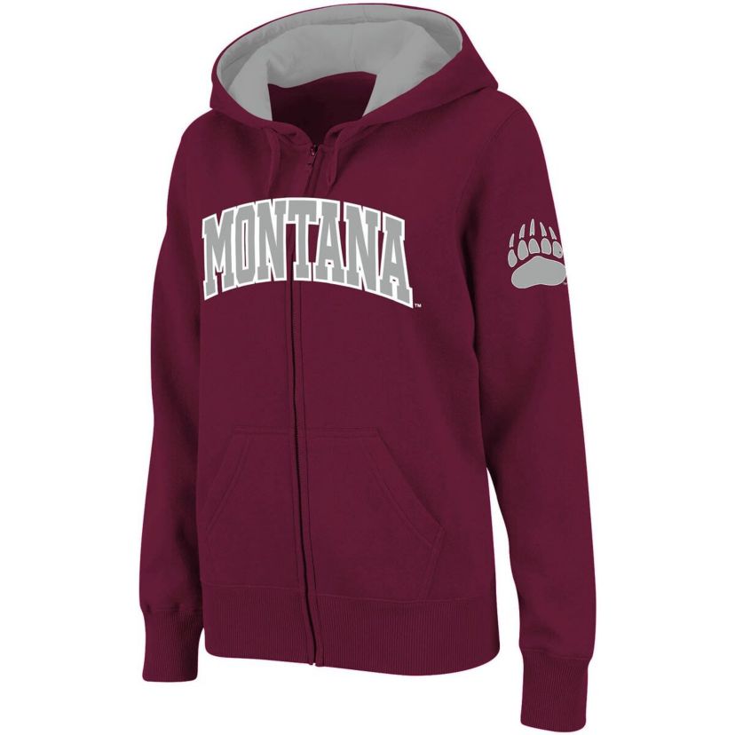 NCAA Montana Grizzlies Arched Name Full-Zip Hoodie