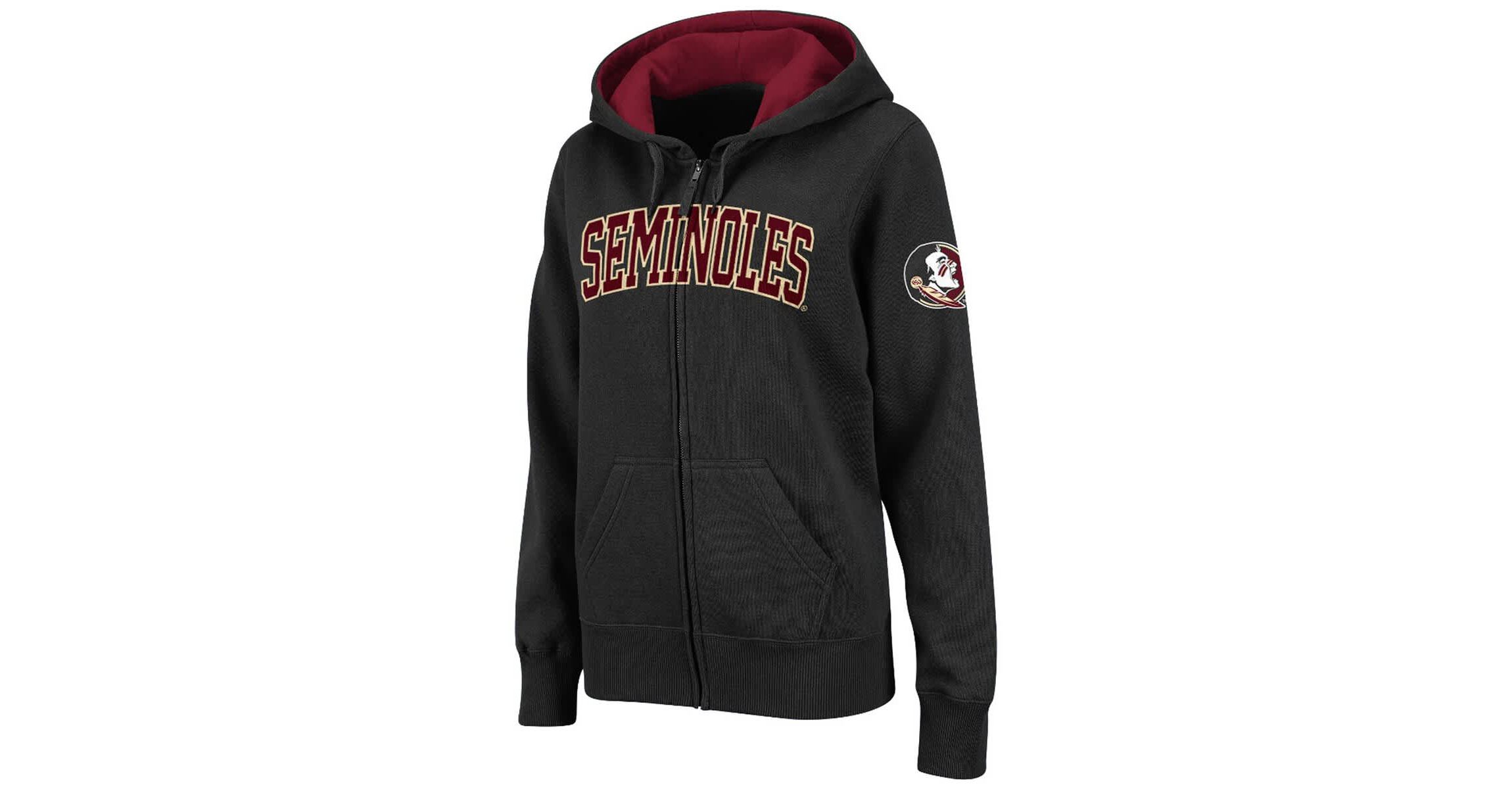 NCAA Florida State Seminoles Arched Name Full-Zip Hoodie