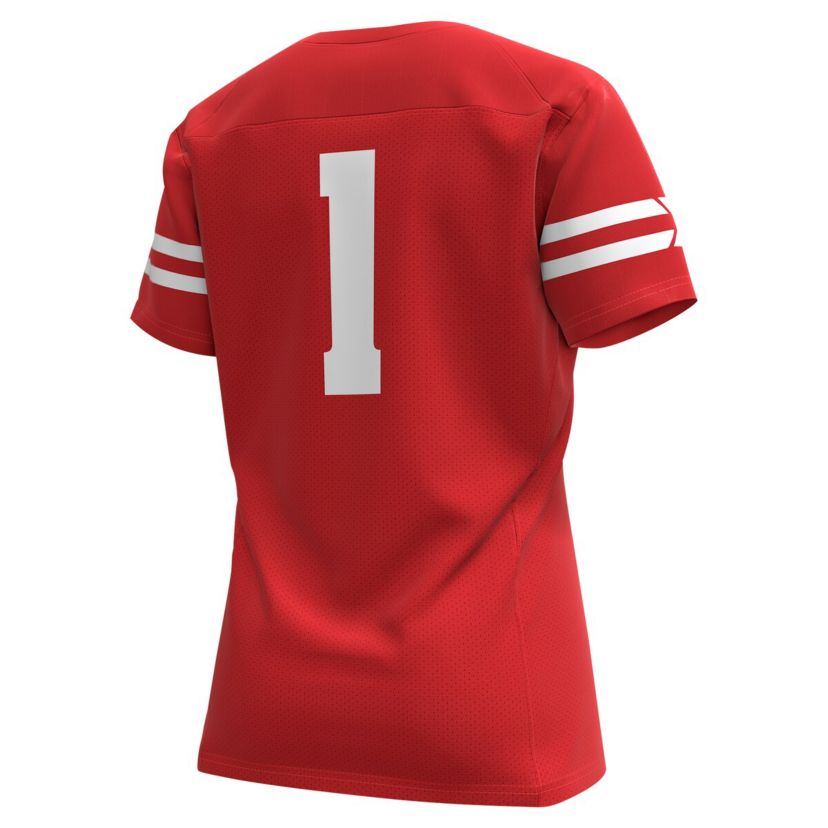 NCAA Under Armour #1 Wisconsin Badgers Replica Football Jersey