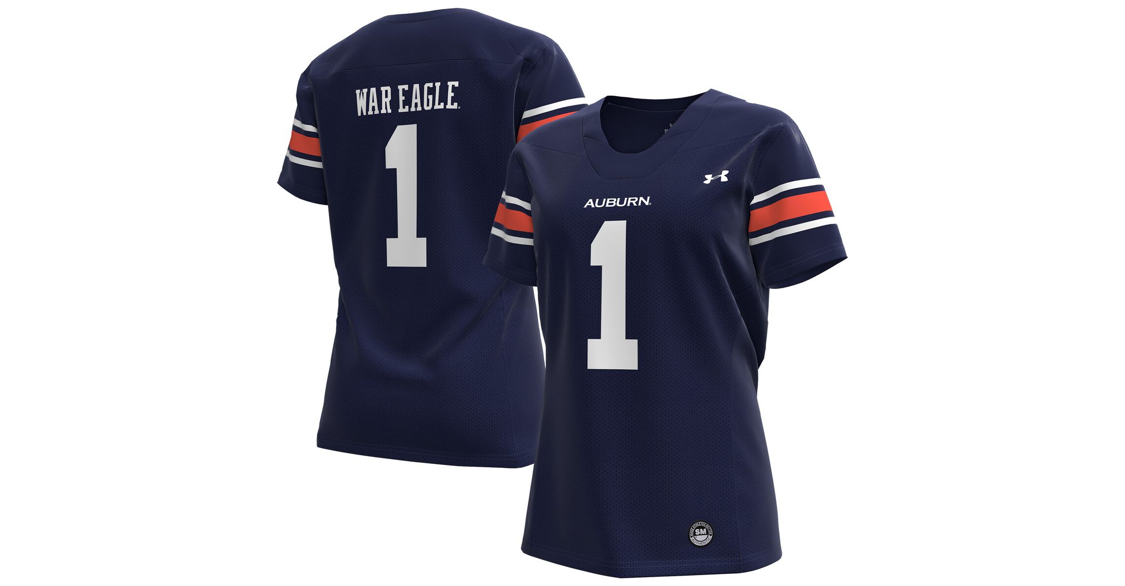 NCAA Under Armour #1 Auburn Tigers Replica Football Jersey