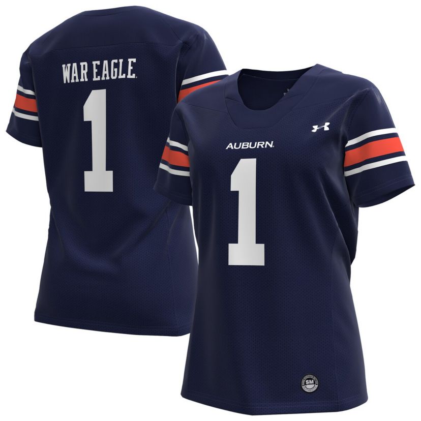 NCAA Under Armour #1 Auburn Tigers Replica Football Jersey