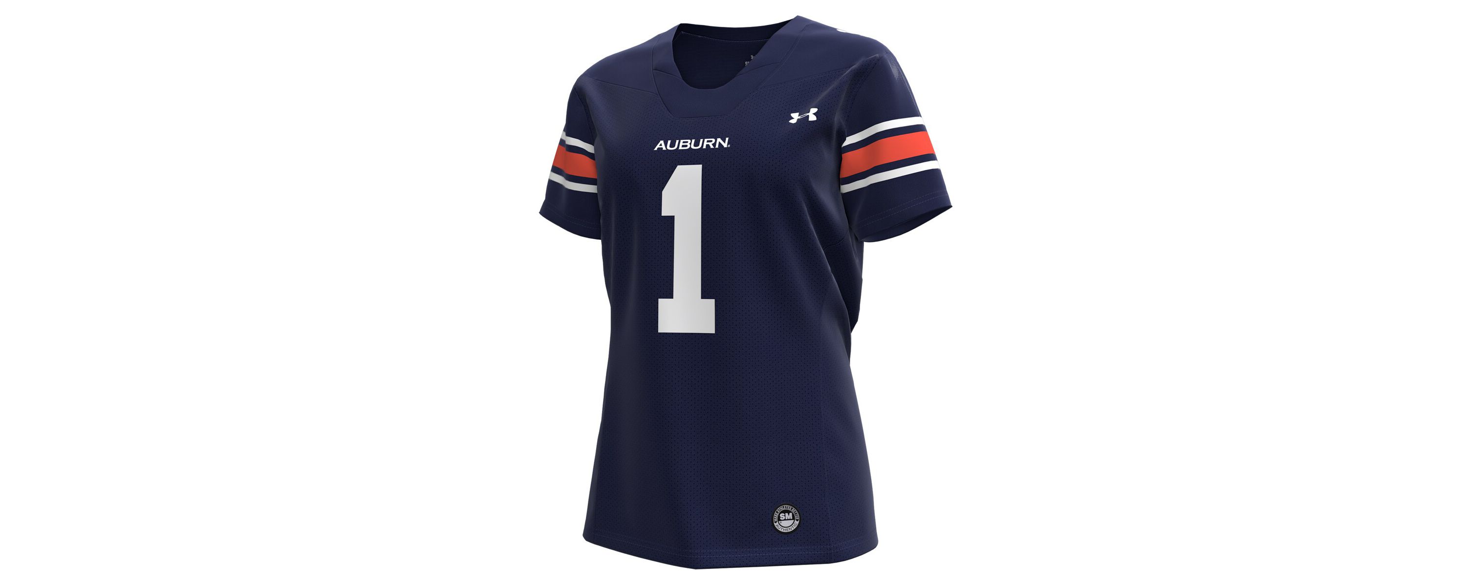 NCAA Under Armour #1 Auburn Tigers Replica Football Jersey