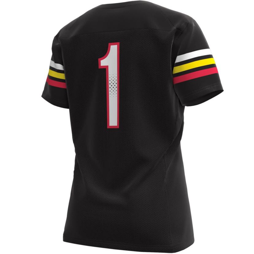 NCAA Under Armour #1 Maryland Terrapins Replica Football Jersey