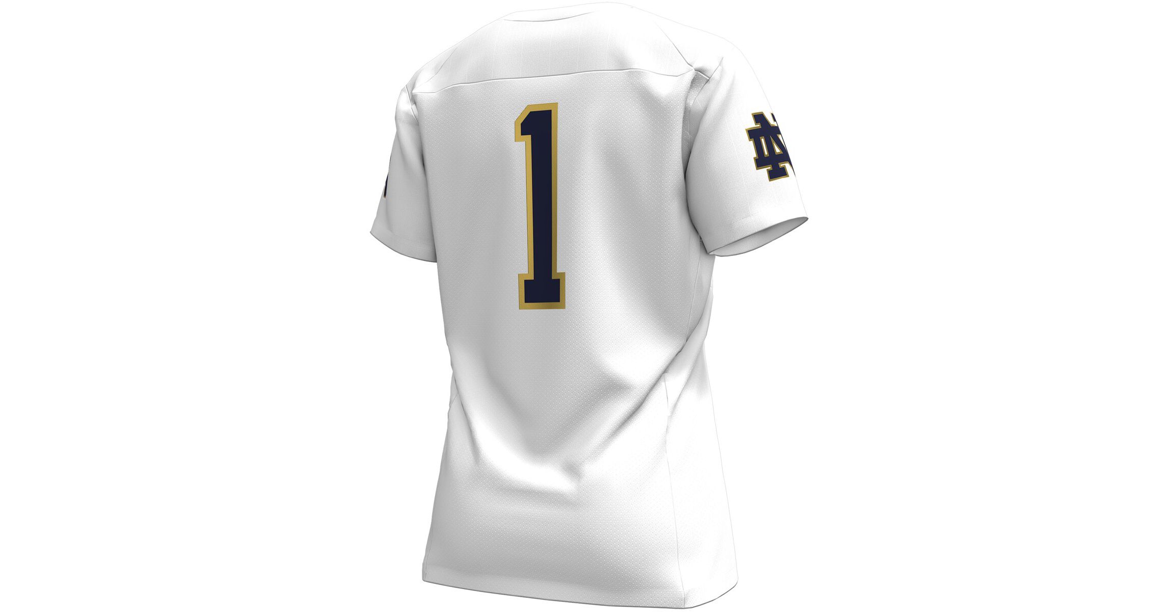 NCAA Under Armour #1 Notre Dame Fighting Irish Replica Football Jersey