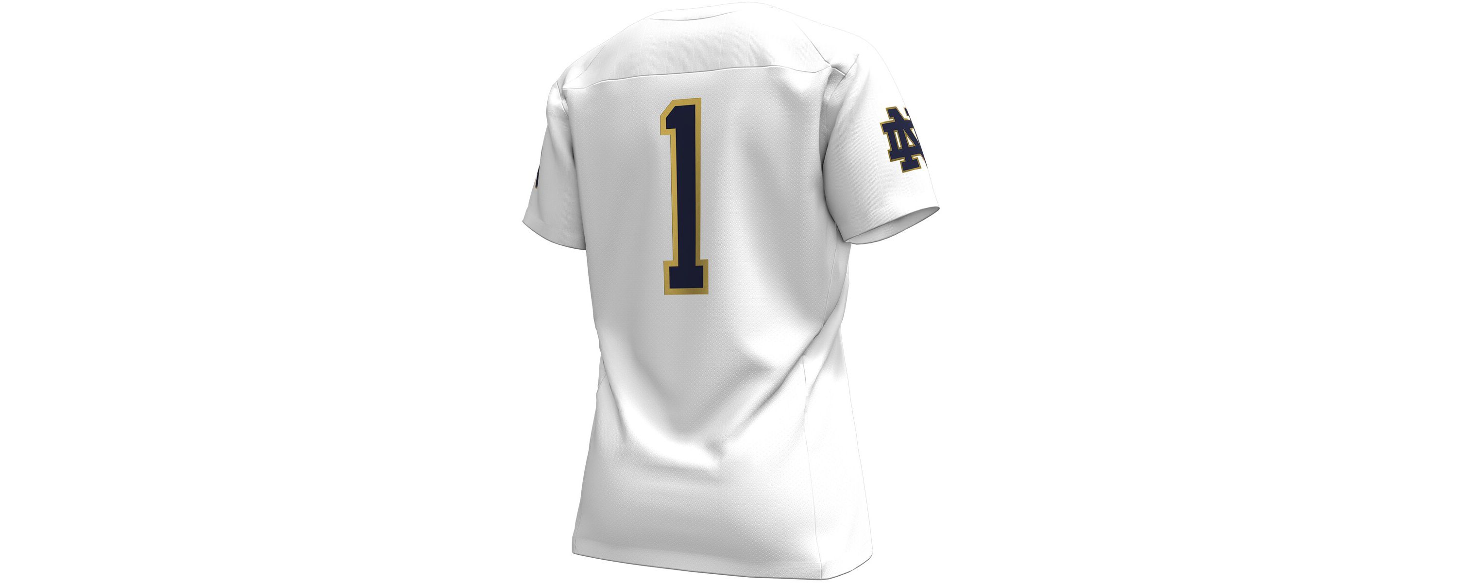 NCAA Under Armour #1 Notre Dame Fighting Irish Replica Football Jersey