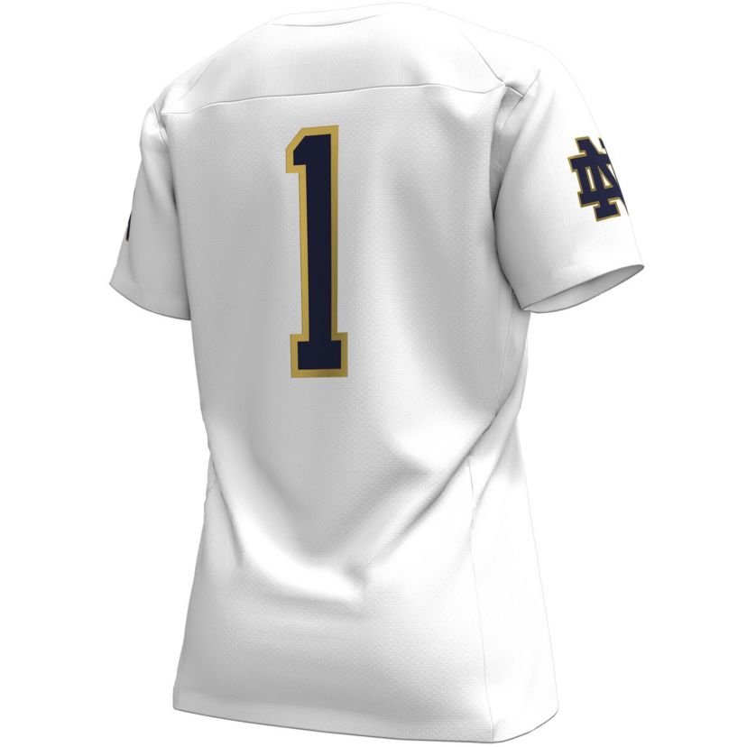 NCAA Under Armour #1 Notre Dame Fighting Irish Replica Football Jersey