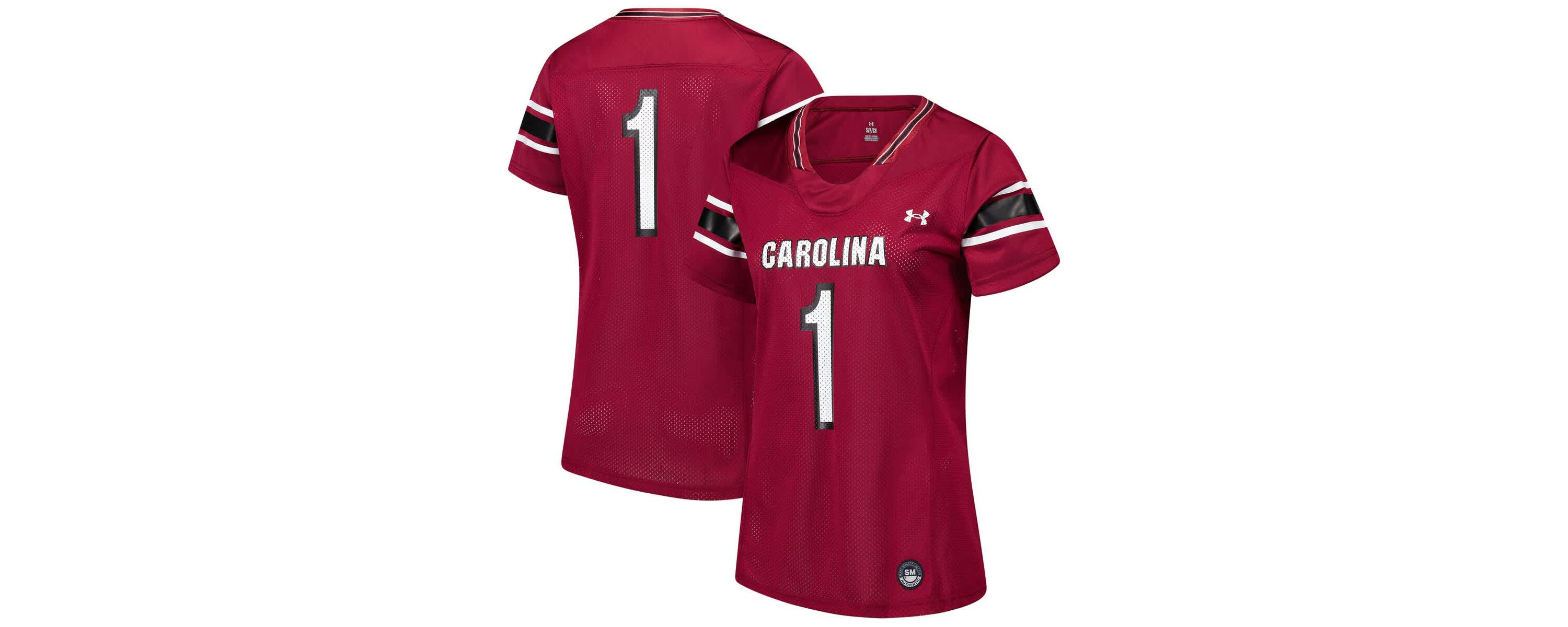 NCAA Under Armour #1 South Carolina Gamecocks Replica Football Jersey