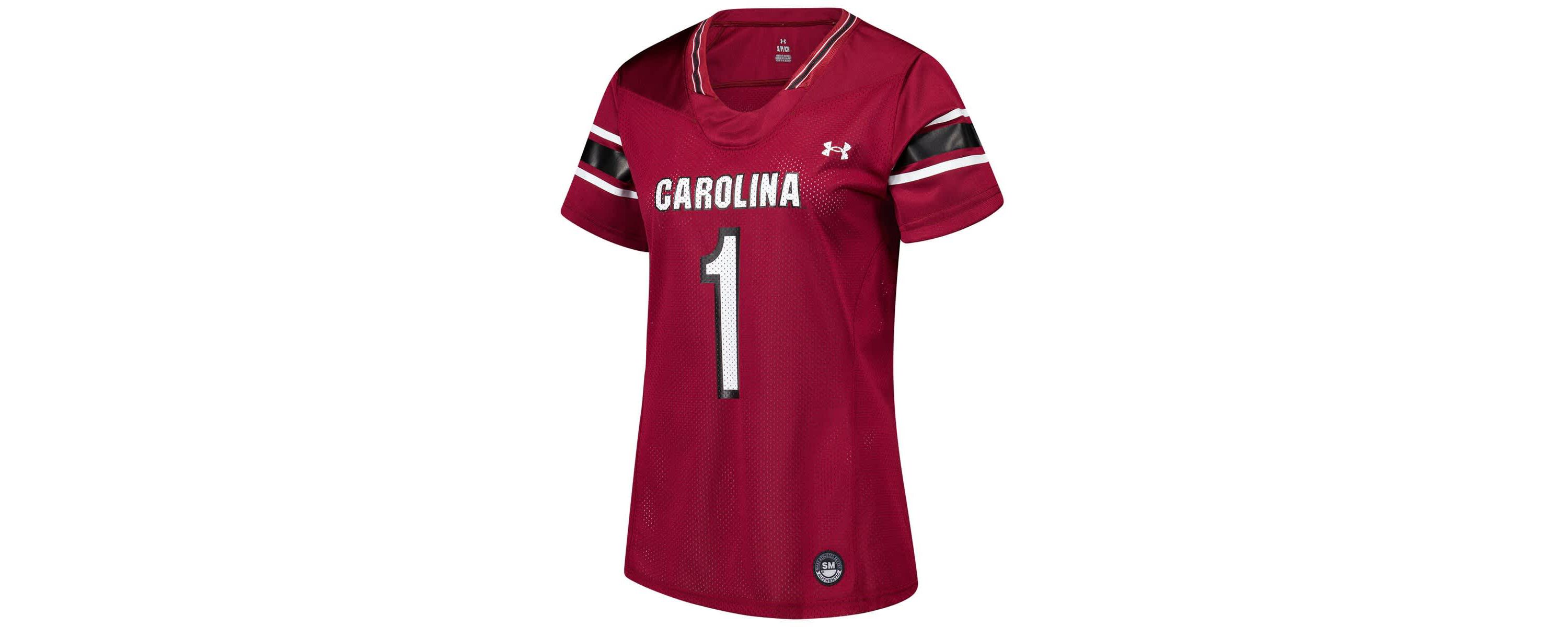 NCAA Under Armour #1 South Carolina Gamecocks Replica Football Jersey