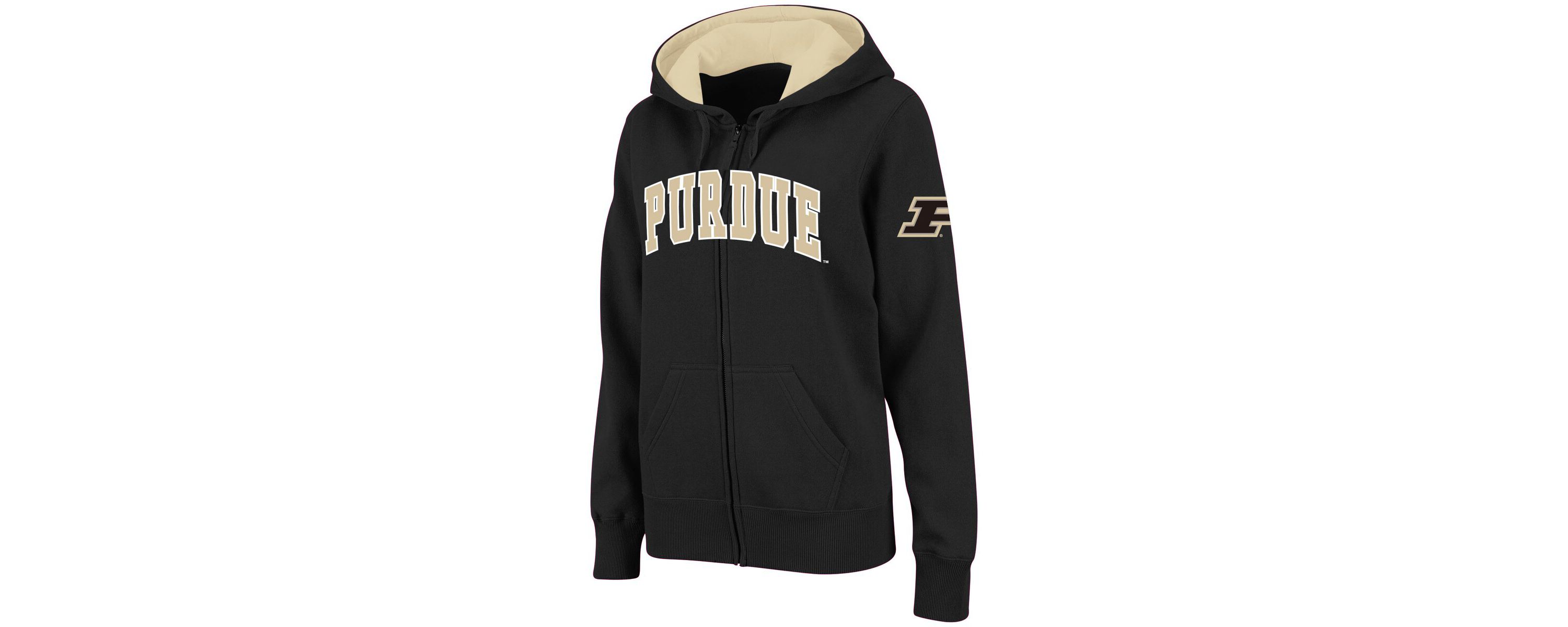 NCAA Purdue Boilermakers Arched Name Full-Zip Hoodie