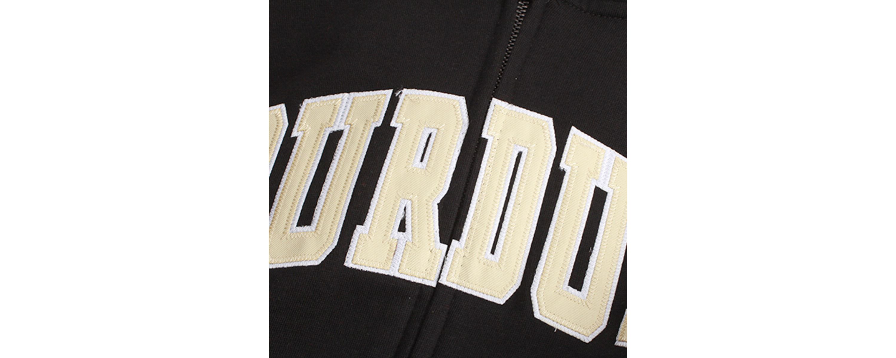 NCAA Purdue Boilermakers Arched Name Full-Zip Hoodie