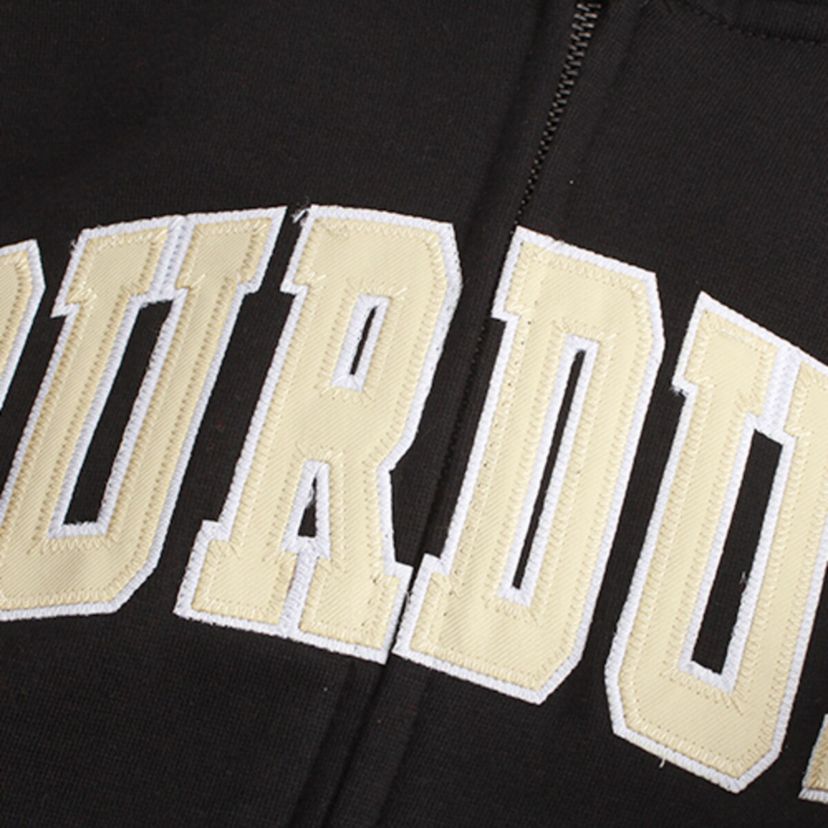 NCAA Purdue Boilermakers Arched Name Full-Zip Hoodie