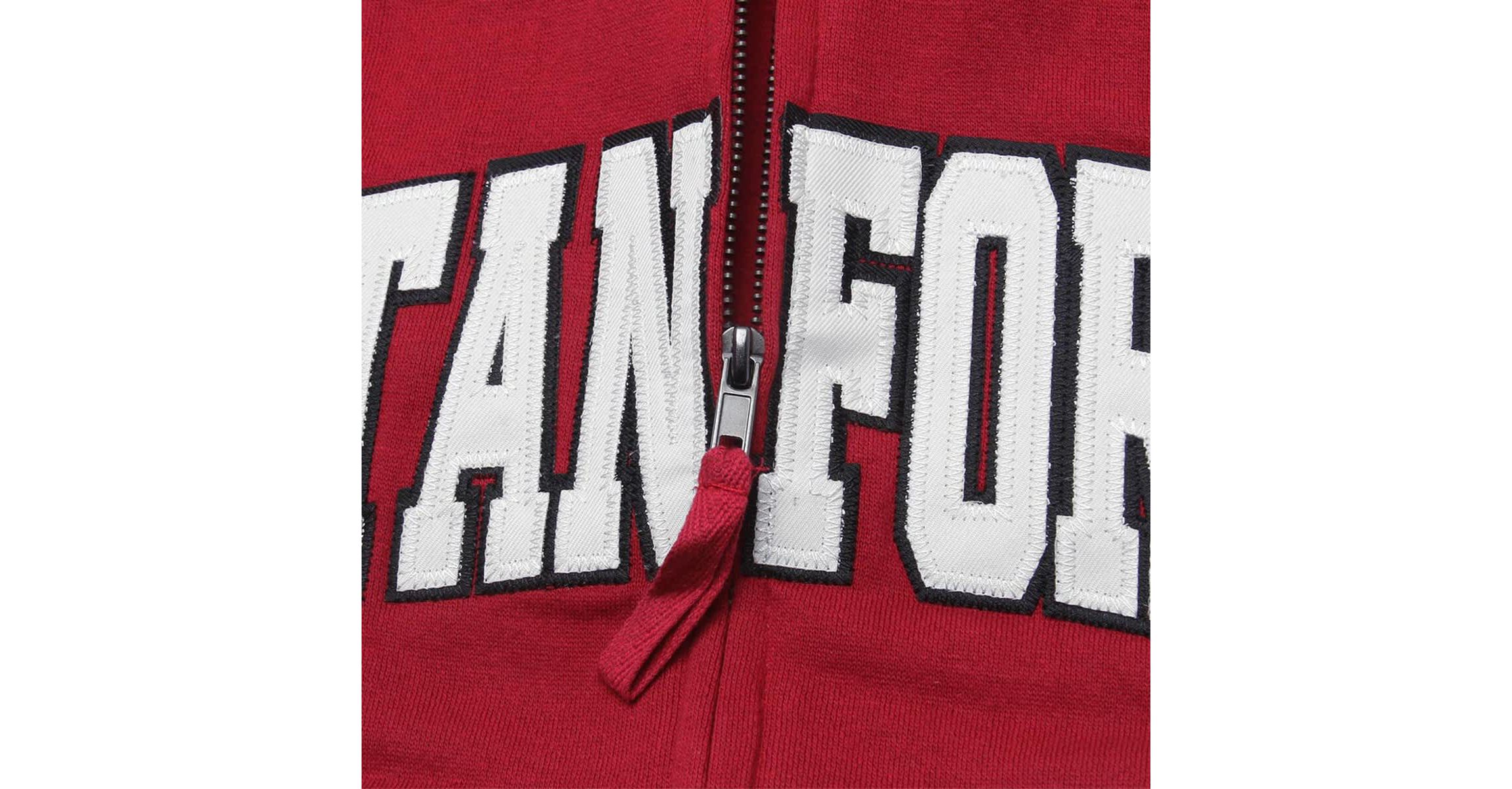 Stanford Cardinal NCAA Stanford Arched Name Full-Zip Hoodie