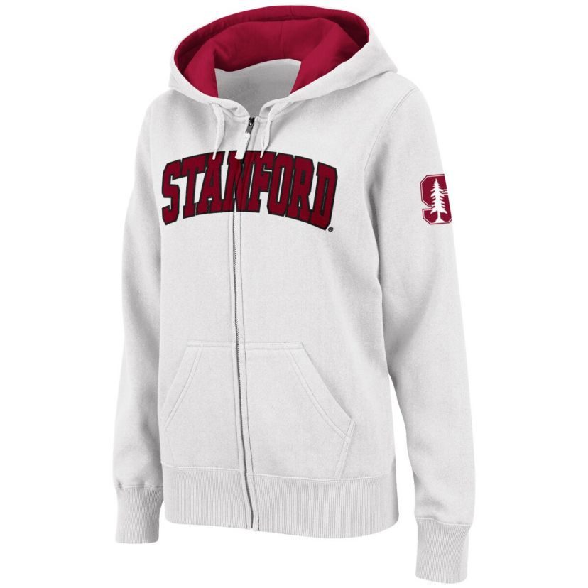 Stanford Cardinal NCAA Stanford Arched Name Full-Zip Hoodie