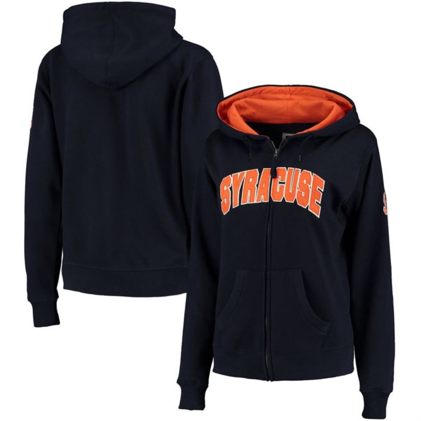 Syracuse Orange NCAA Syracuse Arched Name Full-Zip Hoodie