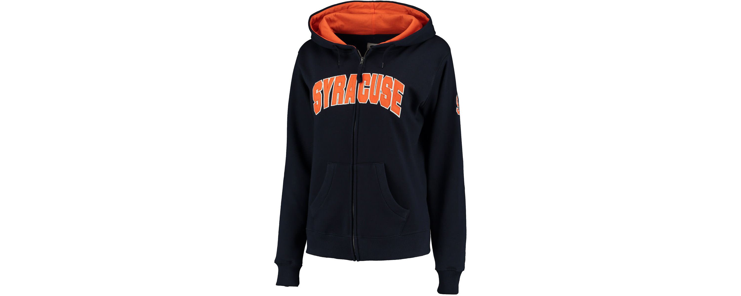 Syracuse Orange NCAA Syracuse Arched Name Full-Zip Hoodie
