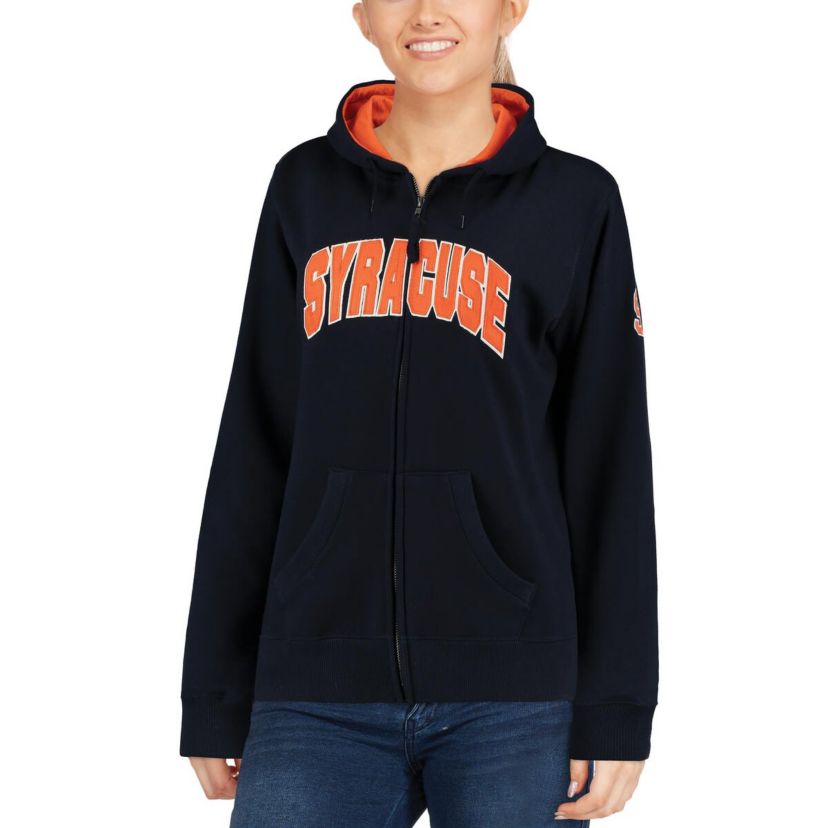 Syracuse Orange NCAA Syracuse Arched Name Full-Zip Hoodie