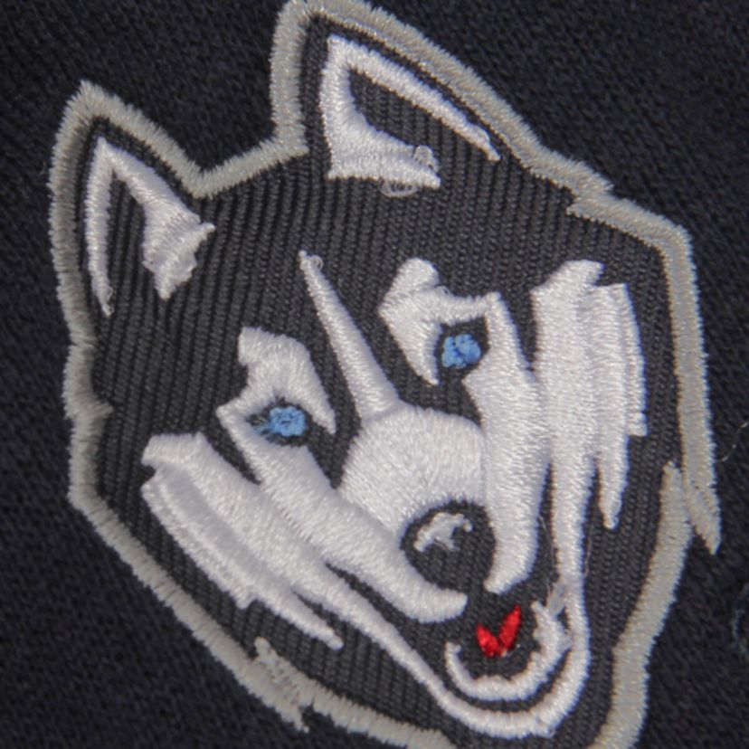 Connecticut Huskies NCAA UConn Huskies Arched Name Full-Zip Hoodie