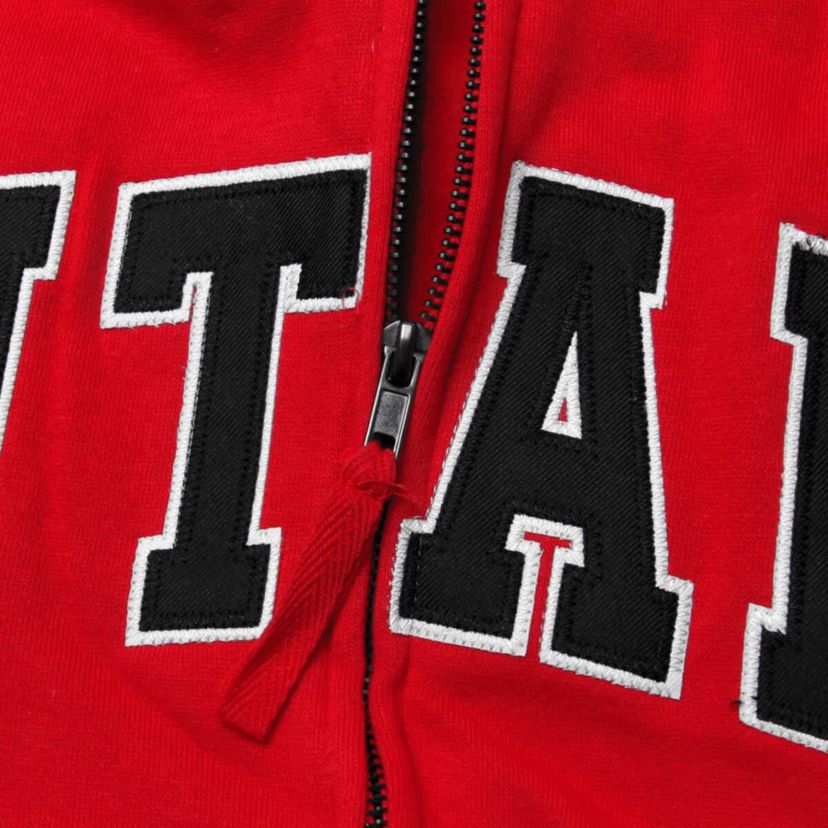 NCAA Utah Utes Arched Name Full-Zip Hoodie