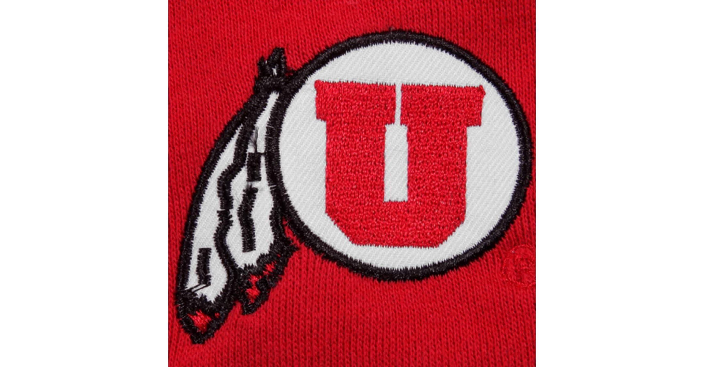 NCAA Utah Utes Arched Name Full-Zip Hoodie