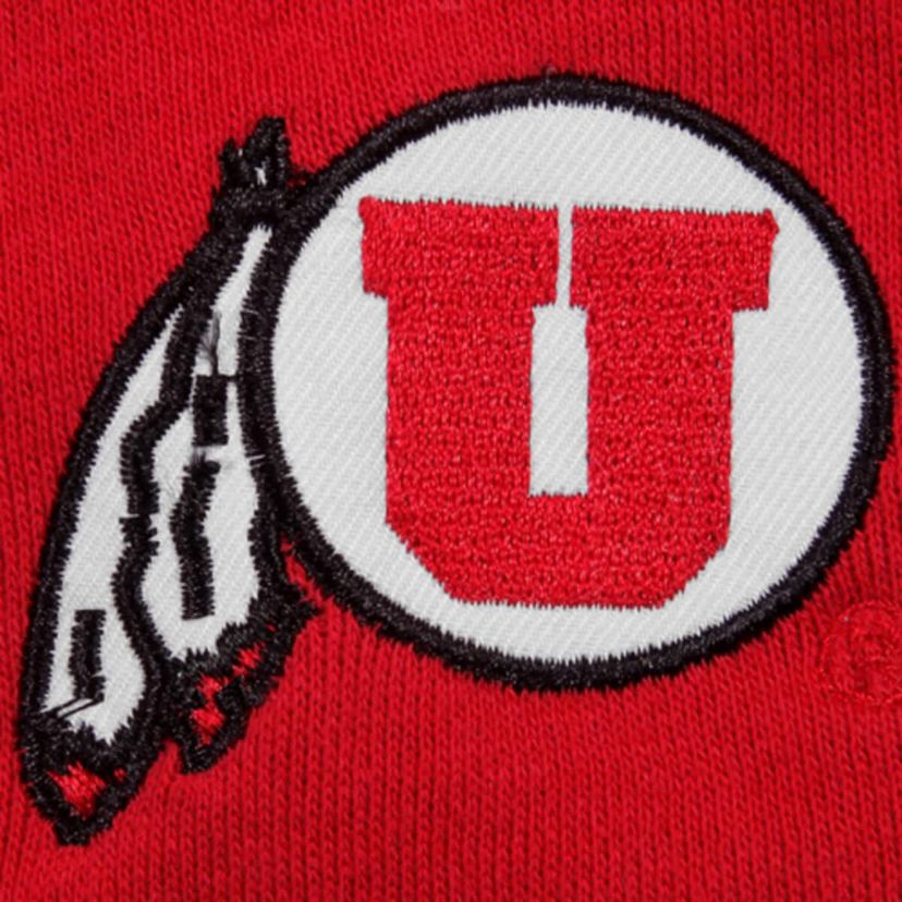 NCAA Utah Utes Arched Name Full-Zip Hoodie
