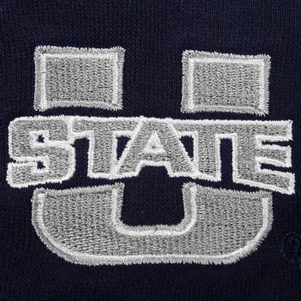 NCAA Utah State Aggies Arched Name Full-Zip Hoodie