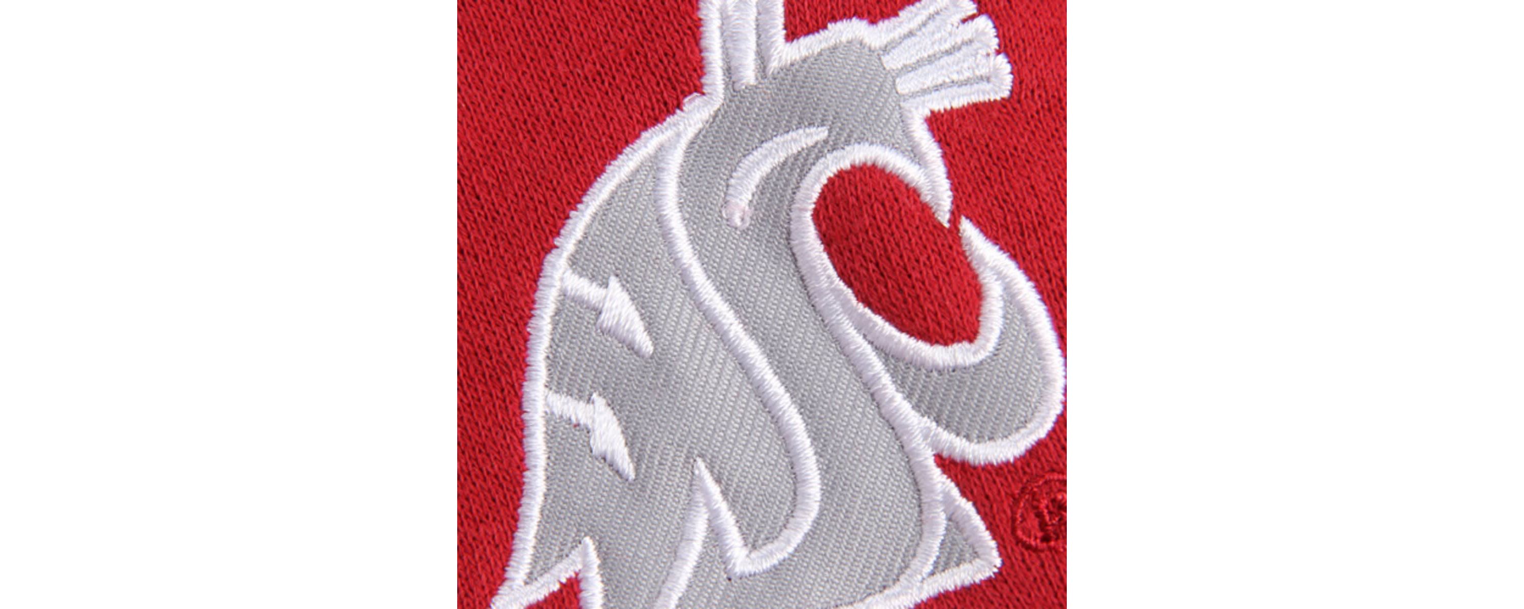 NCAA Washington State Cougars Arched Name Full-Zip Hoodie