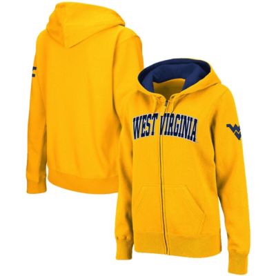 NCAA West Virginia Mountaineers Arched Name Full-Zip Hoodie