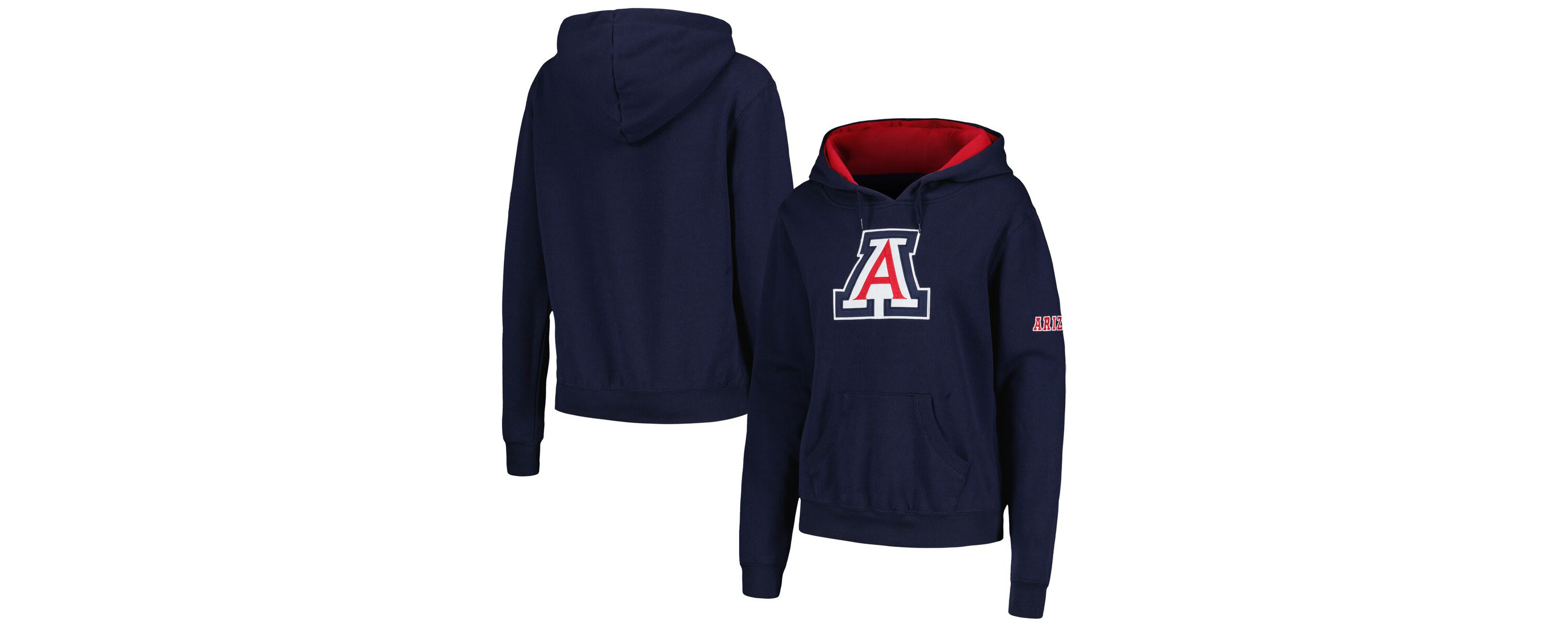 NCAA Arizona Wildcats Big Logo Pullover Hoodie