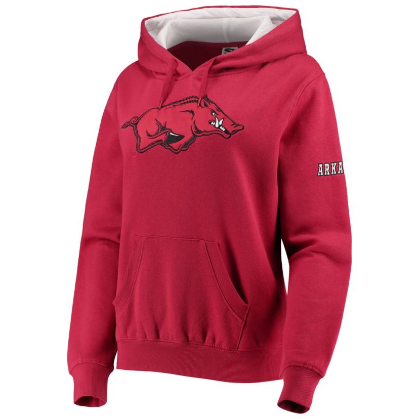 NCAA Arkansas Razorbacks Big Logo Pullover Hoodie