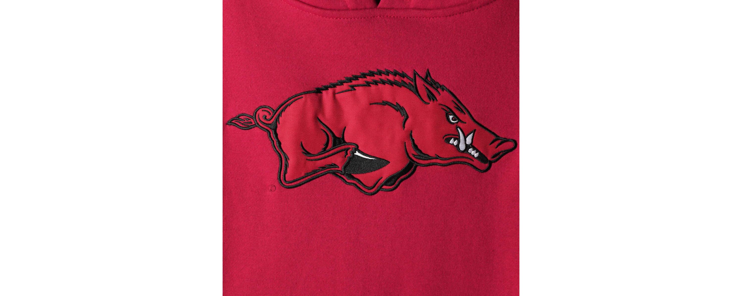 NCAA Arkansas Razorbacks Big Logo Pullover Hoodie