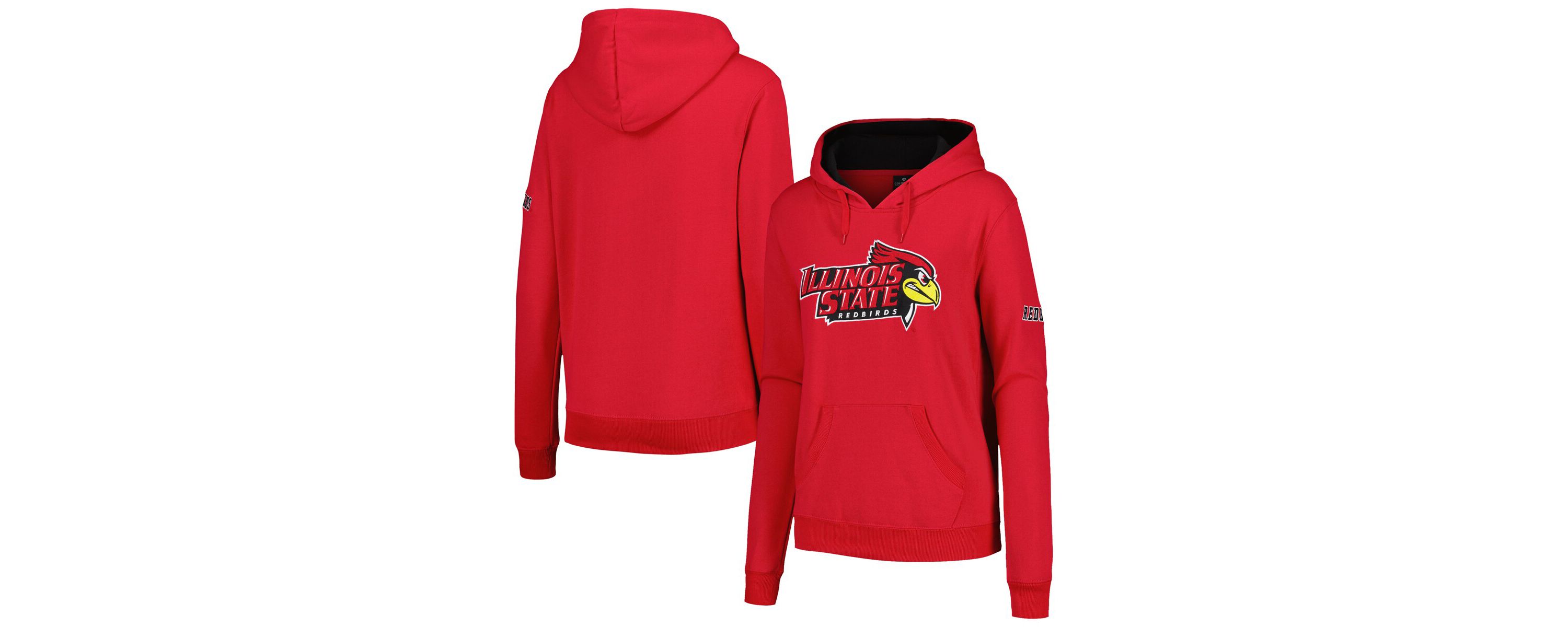 NCAA Illinois State Redbirds Big Logo Pullover Hoodie