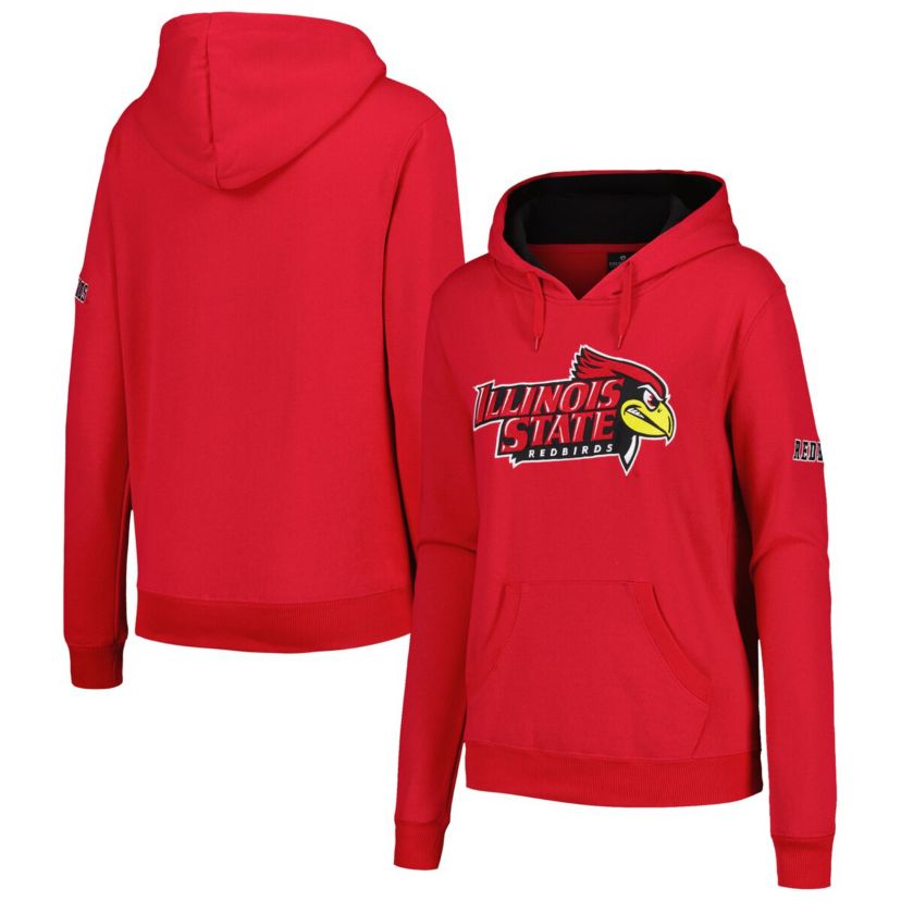 NCAA Illinois State Redbirds Big Logo Pullover Hoodie