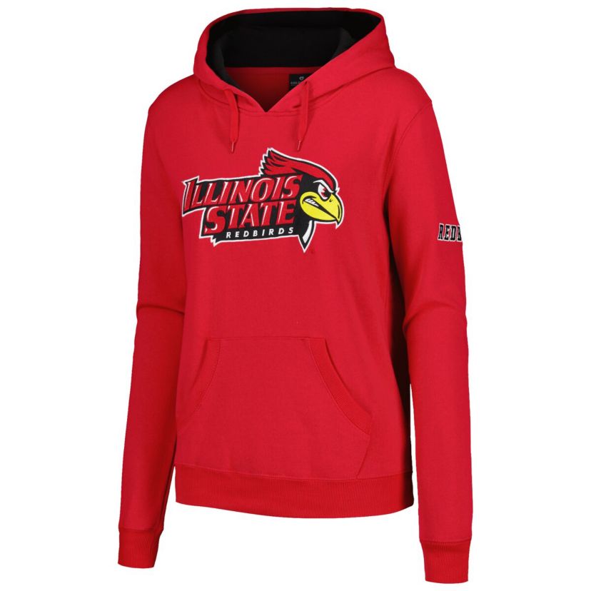 NCAA Illinois State Redbirds Big Logo Pullover Hoodie