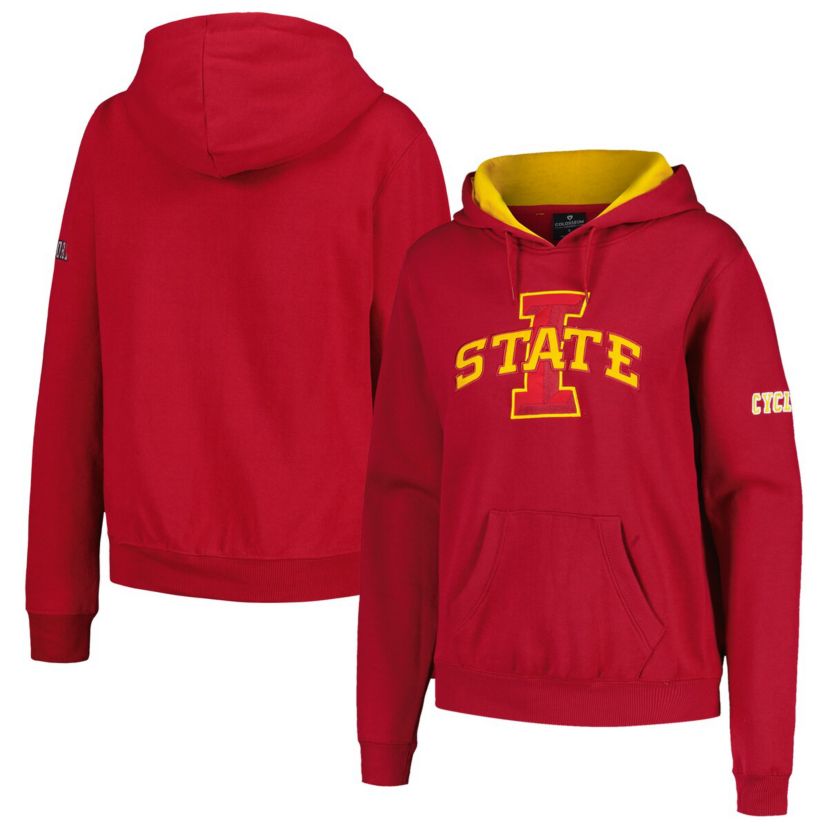 NCAA Iowa State Cyclones Big Logo Pullover Hoodie