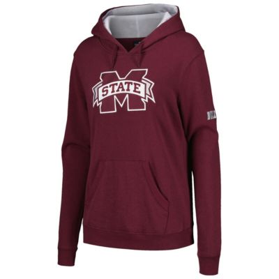 NCAA Mississippi State Bulldogs Big Logo Pullover Hoodie