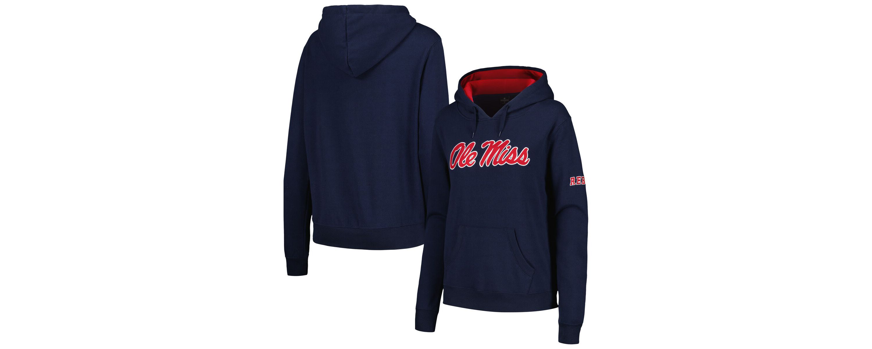 NCAA Ole Miss Rebels Big Logo Pullover Hoodie