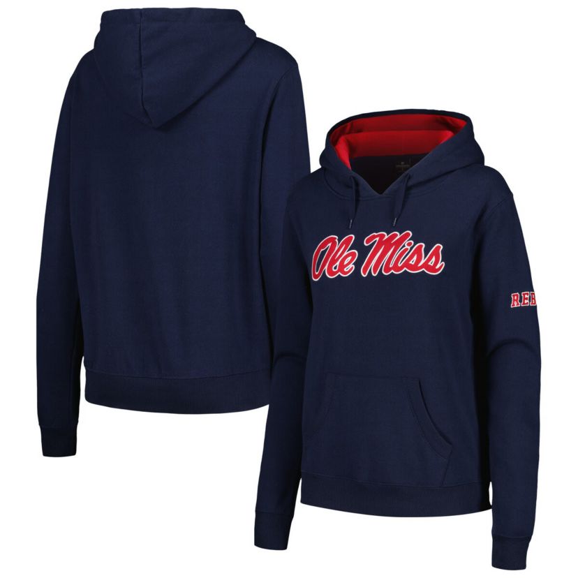 NCAA Ole Miss Rebels Big Logo Pullover Hoodie