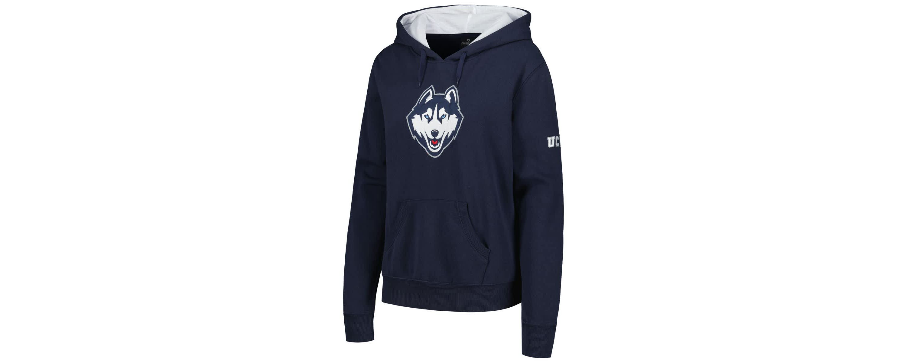 Connecticut Huskies NCAA UConn Huskies Big Logo Pullover Hoodie