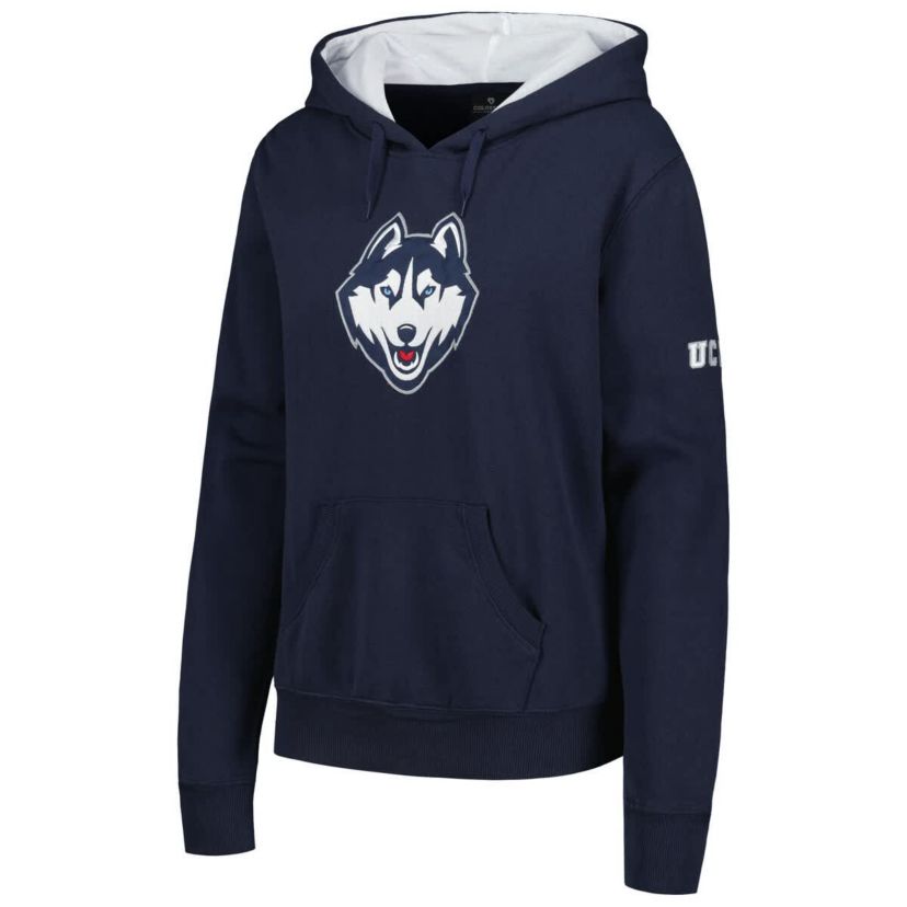 Connecticut Huskies NCAA UConn Huskies Big Logo Pullover Hoodie