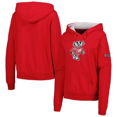 NCAA Wisconsin Badgers Big Logo Pullover Hoodie