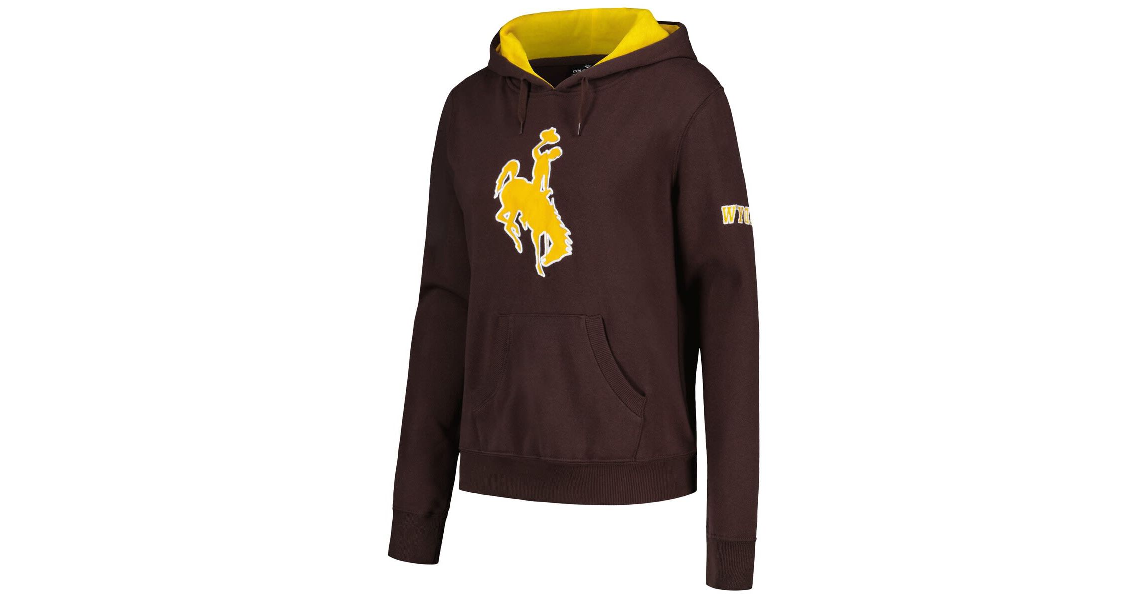 NCAA Wyoming Cowboys Big Logo Pullover Hoodie