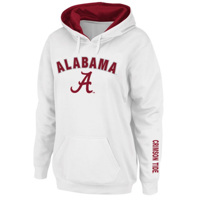 Alabama Crimson Tide NCAA Alabama Tide Arch & Logo 1 Pullover Hoodie