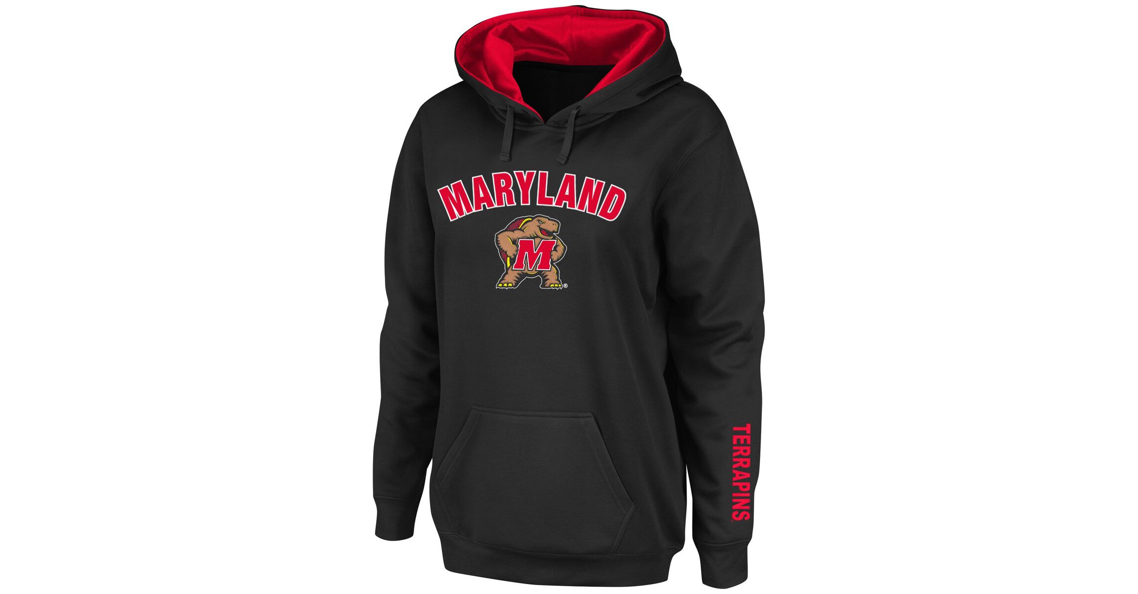 NCAA Maryland Terrapins Arch & Logo 1 Pullover Hoodie
