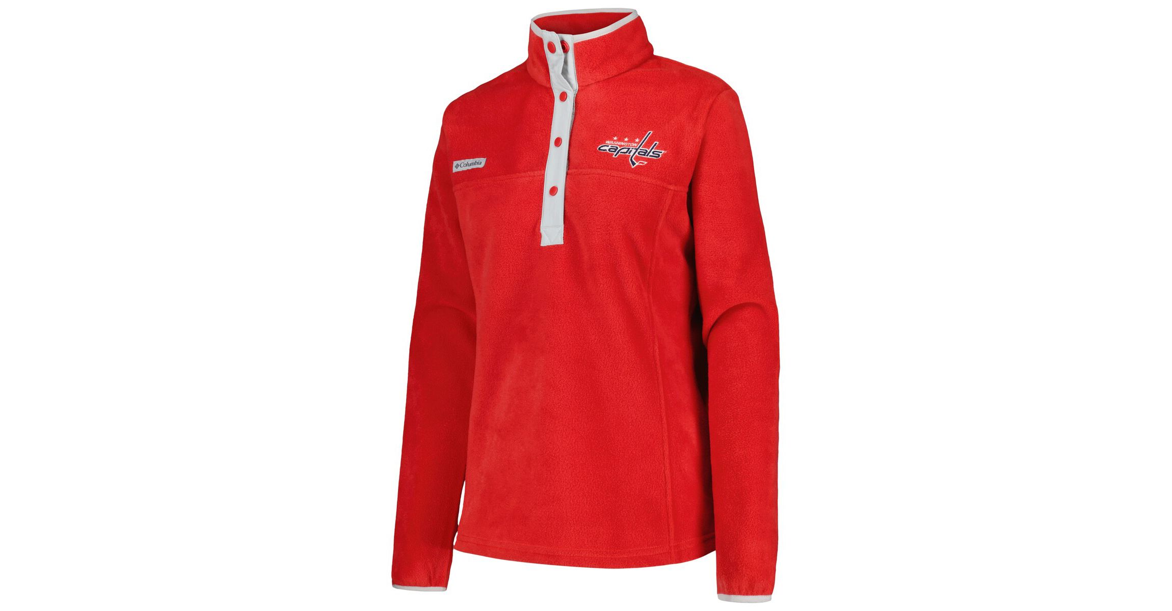NHL Washington Capitals Benton Springs Half-Snap Jacket