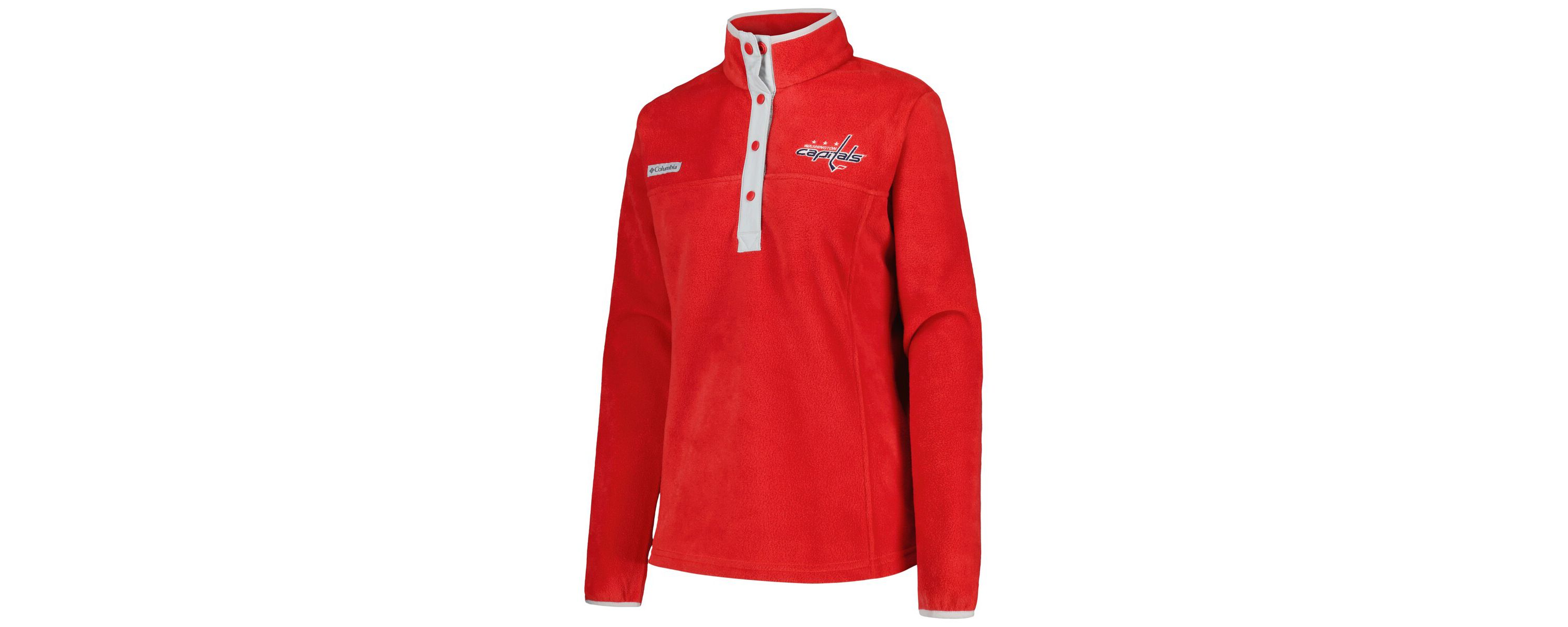 NHL Washington Capitals Benton Springs Half-Snap Jacket