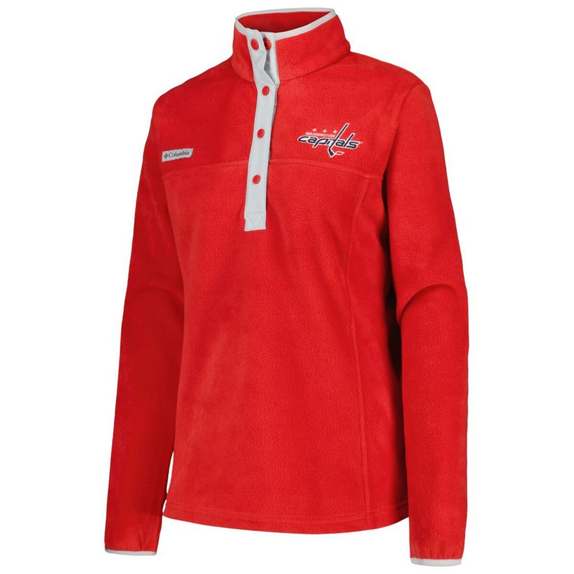 NHL Washington Capitals Benton Springs Half-Snap Jacket